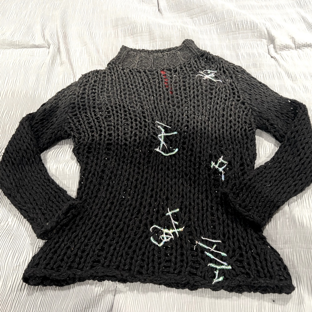 Italian chunky sweater